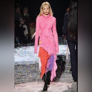 Sies Marjan pink shirt/ dress /tunic. Zara-free people style